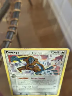 Deoxys Delta Species POP Series 4 Holo Rare 2/17 2006 English 70 HP Damaged DMG - Image 5