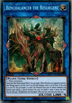 Yugioh Benghalancer the Resurgent LIOV-EN048 1st Edition Secret Rare NM - Image 1