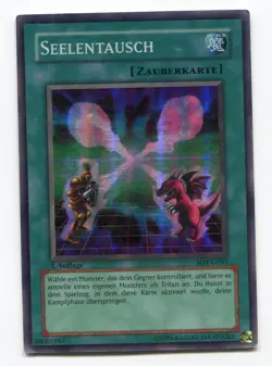 Yu-Gi-Oh! Light Played Seelentausch Super Rare 1. Auflage SDY-G037 LP - Image 1