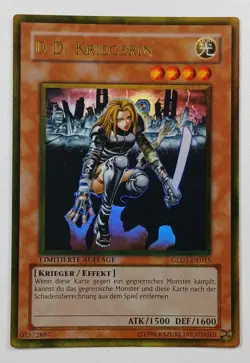 D.D. Kriegerin GLD1-015 EX DE Yu-Gi-Oh - Image 1