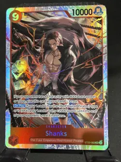One Piece Starter Deck 23: RED Shanks #ST23-002 Shanks (002) - Image 1