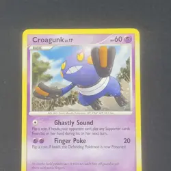Pokemon TCG - Croagunk - Pop Series 8 Promo Card #13/17 NM/LP - 2008 Nintendo - Image 5