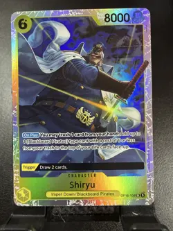 One Piece The Time of Battle #OP16-108 Shiryu Super Rare - Image 1