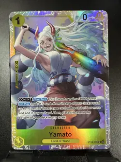 One Piece Starter Deck 28: GREEN/YELLOW Yamato #ST28-005 Yamato Super Rare - Image 1