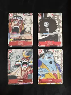 One Piece Premium 25th Anniversary Collection English Jinbe/Usopp/Franky/Brook - Image 1