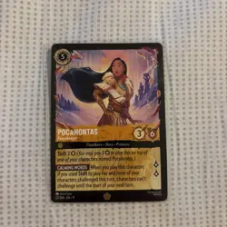 Pocahontas - Peacekeeper - 22/204. Lorcana Winterspell - Image 1