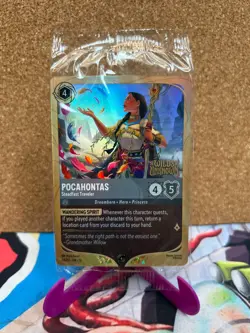 Pocahontas - Steadfast Traveler - Wilds Unknown Sealed Pre-Release Promo - Image 1
