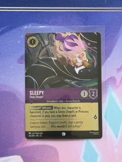 Sleepy - Deep Sleeper (Foil) 44/204 Wilds Unknown Cold Foil - Image 1