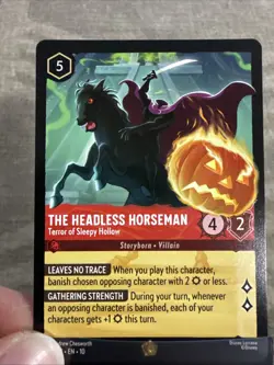 The Headless Horseman - Terror of Sleepy Hollow 125/204 Whispers in the Well Leg - Image 1