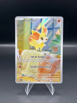 Pokemon Fennekin Card Chaos Rising ETB Promo **READY TO SHIP** 080 2026 English - Image 1