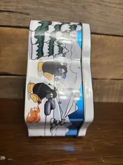 RARE 2009 Collectible Disney Club Penguin Card-Jitsu TCG Sensei Collectors Tin - Image 2