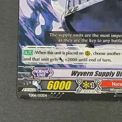 Cardfight!! Vanguard - 2x Wyvern Supply Unit - TD06/013EN - NM - TCG Card 2012 - Image 3