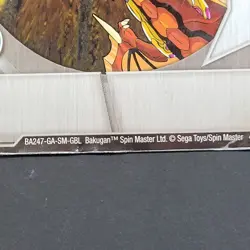 Bakugan Battle Brawler - The Cliffs, Metal Gate Card - 4/48c - BA247 2008 Silver - Image 4