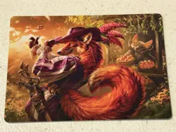 mtg Mr. Foxglove, Bloomburrow Art Series card 31/54 - Image 1