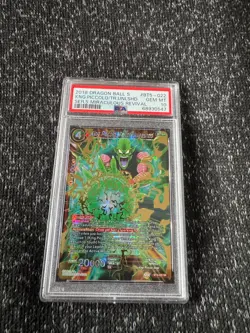 PSA 10 ⭐ King Piccolo SR Miraculous Revival Card DBS DBZ Z Heroes - Image 1