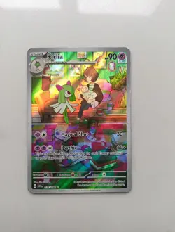 Pokemon TCG Kirlia Illustration Rare Card Scarlet & Violet 212/198 NM Condition - Image 1