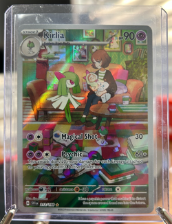 ✅ 🇦🇺 Kirlia 212/198 Scarlet & Violet Base Illustration Rare NM Pokemon TCG - Image 1