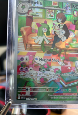 ✅ 🇦🇺 Kirlia 212/198 Scarlet & Violet Base Illustration Rare NM Pokemon TCG - Image 5