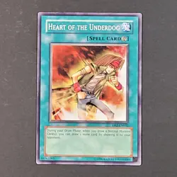 Yugioh TCG- Heart of the Underdog - DR2-EN032 - NM - Unlimited - Spell Card 2010 - Image 2