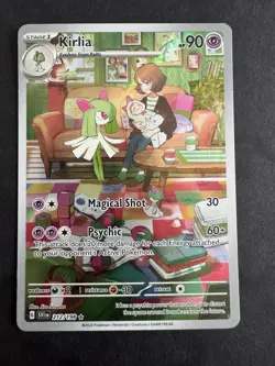Pokemon Kirlia 212/198 Sv01: Scarlet & Violet Base Set Holo Illustration Rare NM - Image 2