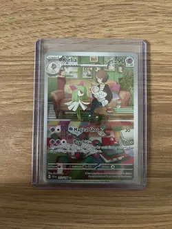 Pokemon TCG Kirlia Scarlet & Violet Base Set 212/198 Holo Illustration Rare NM - Image 3
