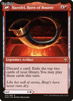 Birgi, God of Storytelling MTG Kaldheim Rare NM Pack Fresh - Image 2