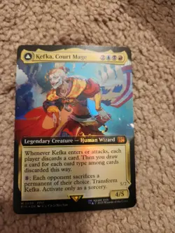 Kefka Ruler Of Ruin/court Mage Foil Borderless Mtg - Image 1