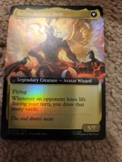 Kefka Ruler Of Ruin/court Mage Foil Borderless Mtg - Image 2