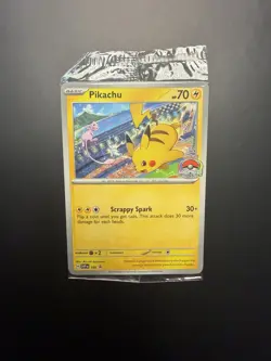Pokemon TCG Pikachu 190 Black Star Promo World Championships 2024 SVP EN Sealed - Image 2