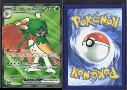 DECIDUEYE EX 100/088 HOLO ULTRA RARE PERFECT ORDER POKEMON HOLO NM/M - Image 1