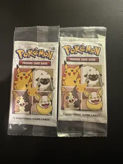 2x Pokemon 25th Anniversary General Mills Booster Packs Stamped Pikachu - Image 1