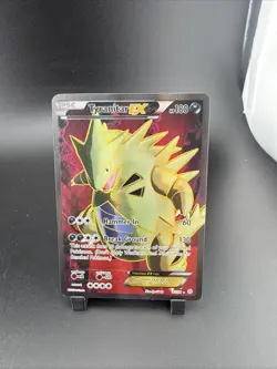 The Pokemon Company Tyranitar EX Full Art Holo XY 91/98 180 HP English - Image 1