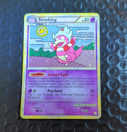 Pokemon Slowking 12/123 HeartGold & SoulSilver Holo Rare NM - Image 1