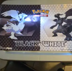 Ultra PRO Pokemon TCG Black & White Reshiram Zekrom Non-Slip 24x13.5 #82350 - Image 1