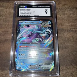 Pokemon TCG CGC 9 Walking Wake Ex 2024 Black Star Promos Paradox Clash Tin - Image 2