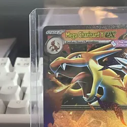 Mega Charizard Y ex 030 Holo Promo ME: Mega Evolution Promo Pokemon Near Mint - Image 2