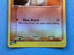 Pokemon Reverse Holo Cubone- Team Magma vs Team Aqua- 40/95- LP - Image 4