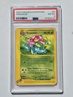 Pokemon Venusaur - 67/165 - PSA 8 - Image 1
