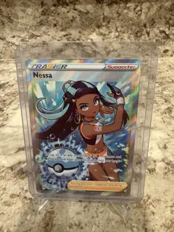 Nessa NM TG27/TG30 Lost Origin Trainer Gallery Pokemon Ultra Rare NM - Image 1