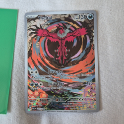 The Pokemon Company Yveltal 205/182 Sv04 Paradox Rift Illustration Rare Holo - Image 1