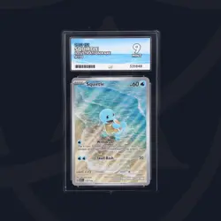 Pokemon Squirtle TCG Card 170/165 Scarlet & Violet 151 Illustration Rare Ace 9 - Image 1