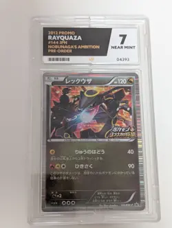 Pokemon Rayquaza 144/BW-P – Nobunaga’s Ambition Promo – Japanese – Ace Grading 7 - Image 1