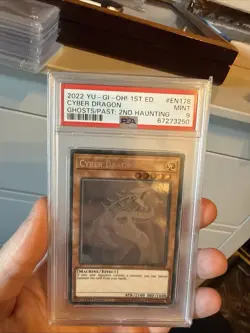 Yu-Gi-Oh Cyber Dragon 1st Ed GFP2-EN178 PSA 9 - Image 1