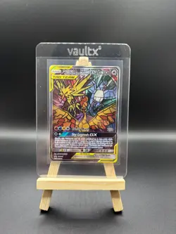 Pokemon TCG Hidden Fates Promo Card Moltres, Zapdos, Articuno GX SM210 - Image 1