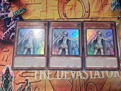 GERMAN 3x Maiden of White SDWD-EN041 Ultra Rare 1st Ed Playset X3 Yugioh - Image 1