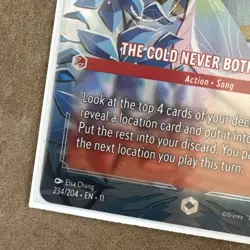 Disney Lorcana - The Cold Never Bothered Me 234/204 Winterspell - Enchanted L37 - Image 5