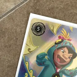 Disney Lorcana TCG Lilo Causing An Uproar Enchanted # 217/204 Pack Fresh NM Card - Image 2