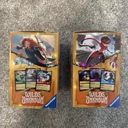 2026 Disney Lorcana Wilds Unknown NEW & SEALED LOT of 2 Trove Boxes - Image 3