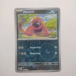 Pokemon Card - Maschiff 142/193 - Paldea Evolved - Reverse Holo - Image 1