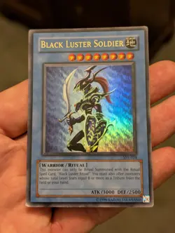 YuGiOh Black Luster Soldier SYE-024 Very Good Condition Unlimited - Image 2